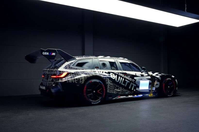 「BMW M3 ツーリング 24H」のエクステリア。