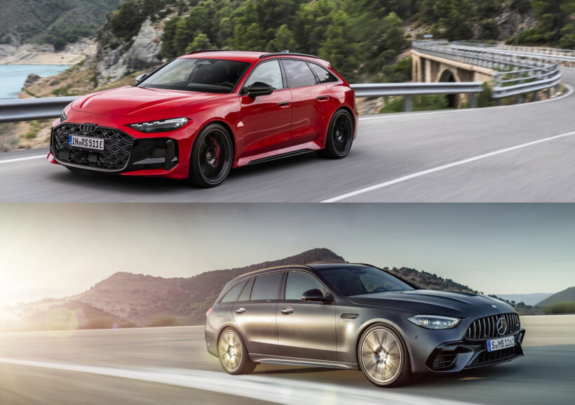 Audi RS 5 Avant × Mercedes-AMG C 63 S E PERFORMANCE Stationwagon