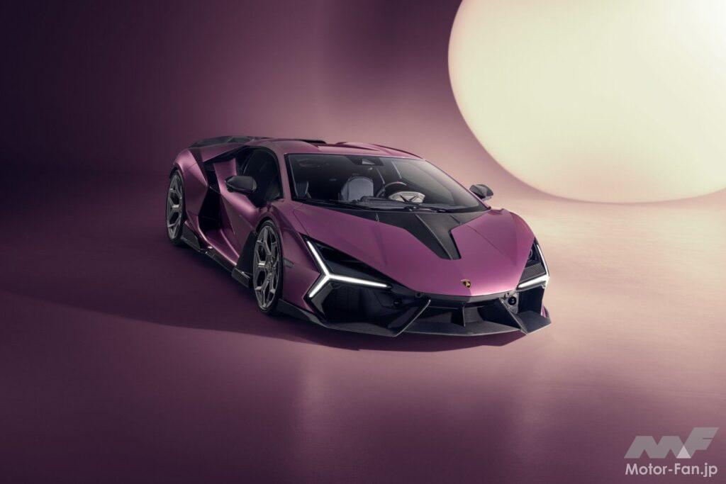 ノヴィテックのカーボンファイバー製パーツが装着された「ランボルギーニ レヴエルト」。
