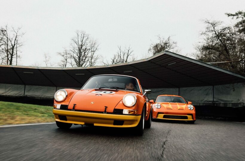 1970年代、北米で開催されたキャメルGTチャレンジで活躍した1972年型「911 S/T」。