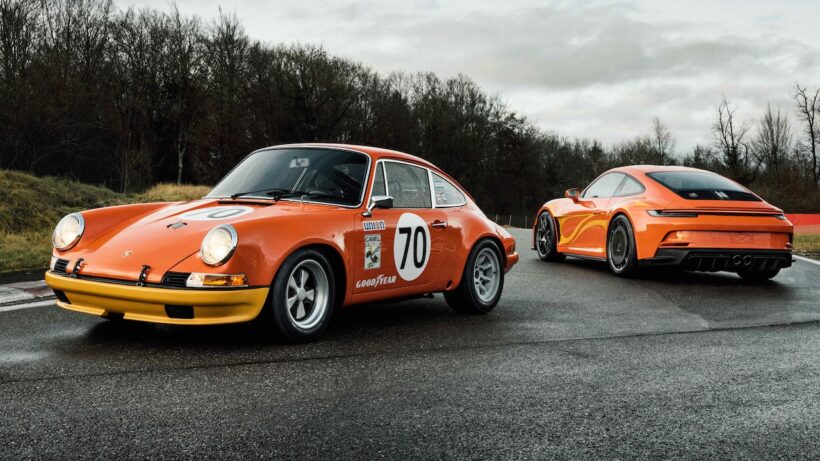 1970年代、北米で開催されたキャメルGTチャレンジで活躍した1972年型「911 S/T」。