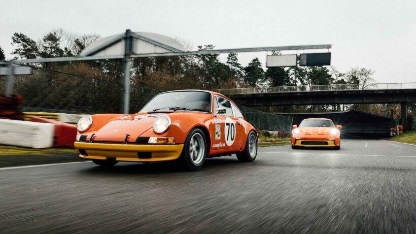 1970年代、北米で開催されたキャメルGTチャレンジで活躍した1972年型「911 S/T」。