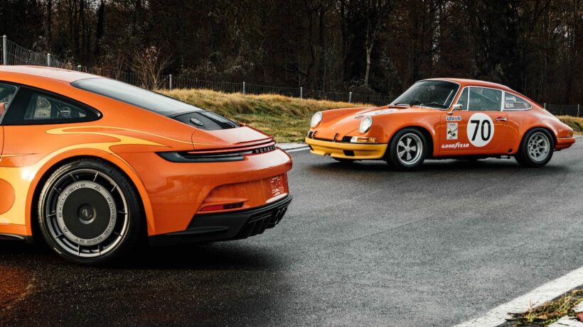 1970年代、北米で開催されたキャメルGTチャレンジで活躍した1972年型「911 S/T」。
