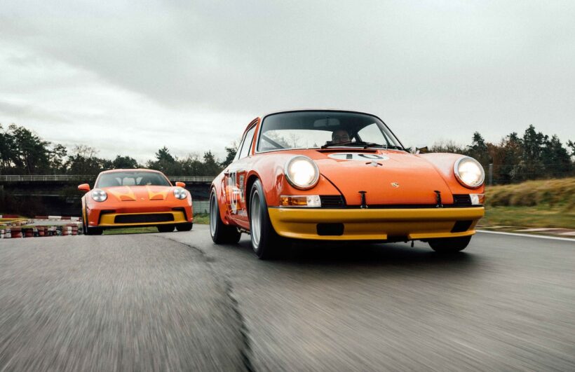 1970年代、北米で開催されたキャメルGTチャレンジで活躍した1972年型「911 S/T」。
