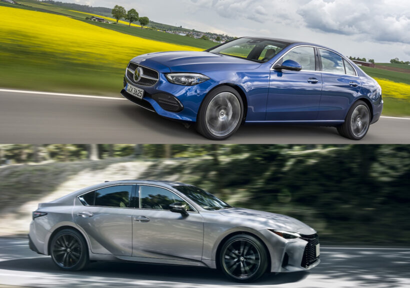Mercedes-Benz C-Class Sedan × LEXUS IS