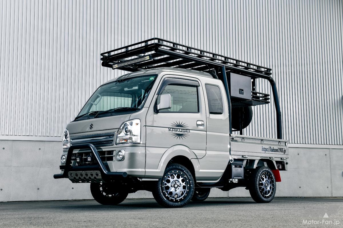 昭和仕込みの本気ラック！」軽トラを武骨に進化させる極太パイプ仕様