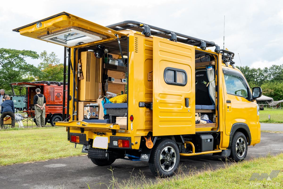 完全オール電化の軽トラが夫婦の相棒！」仕事も旅もこの1台【写真・2枚 