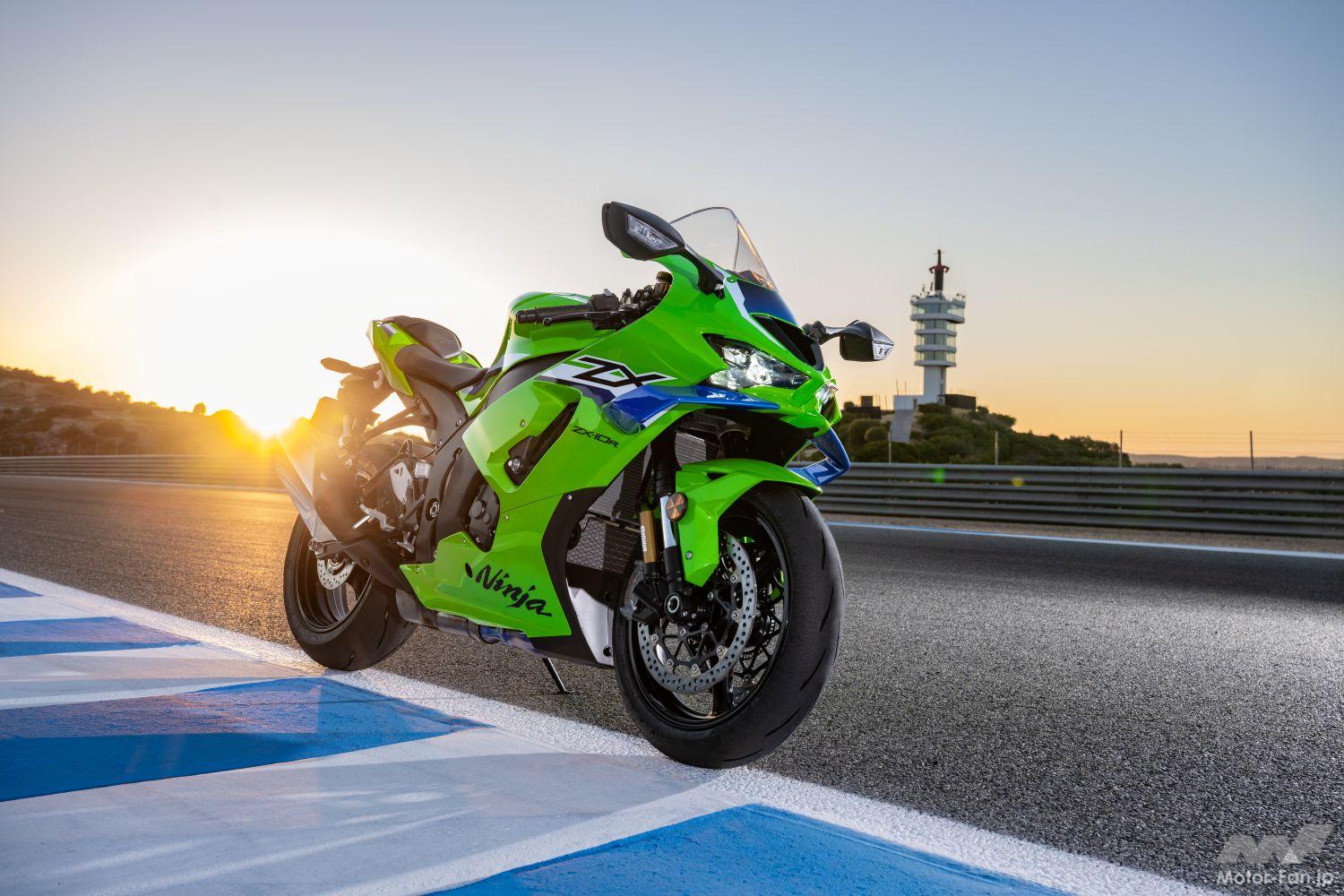 新ウイングレット採用のカワサキ新型Ninja ZX-10R/Ninja ZX-10RR