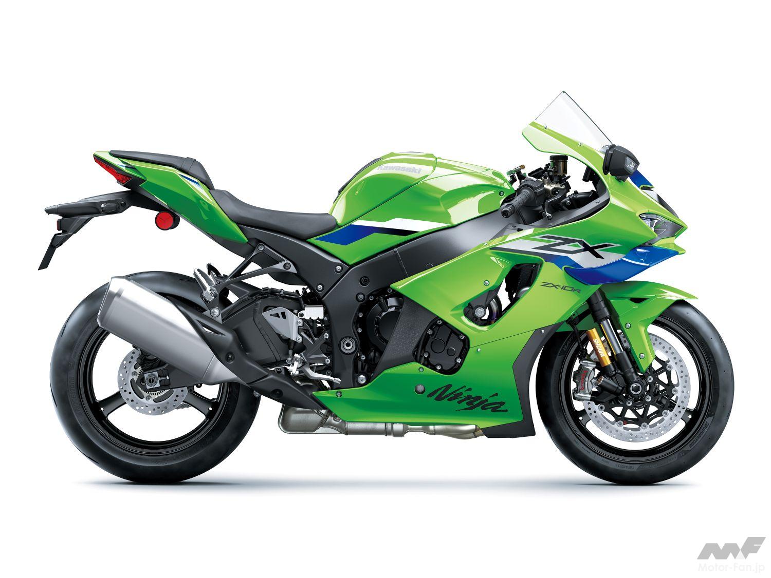 新ウイングレット採用のカワサキ新型Ninja ZX-10R/Ninja ZX-10RR