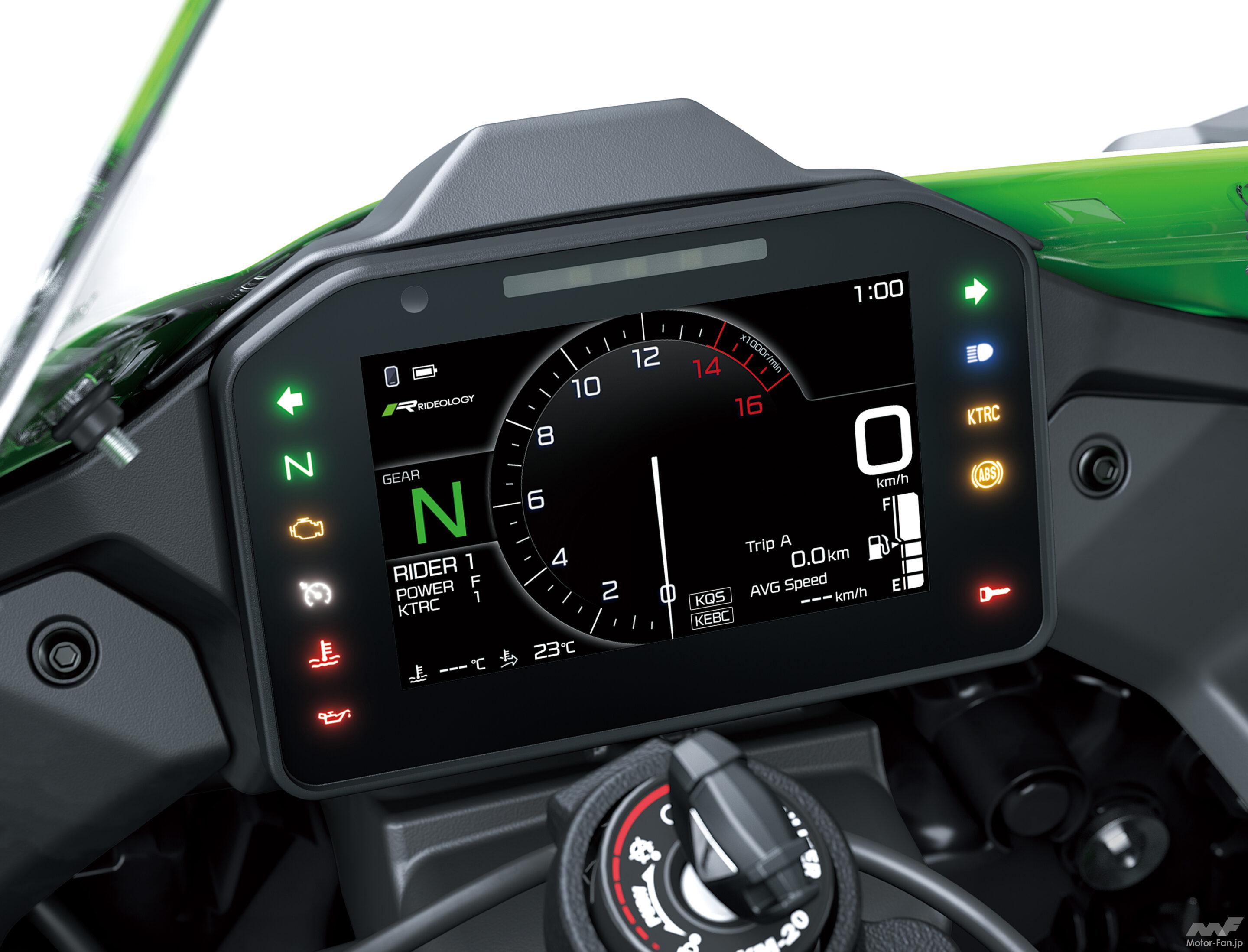 新ウイングレット採用のカワサキ新型Ninja ZX-10R/Ninja ZX-10RR