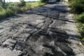 凸凹な道