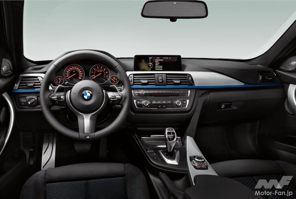 先代BMWのF30型のインパネ