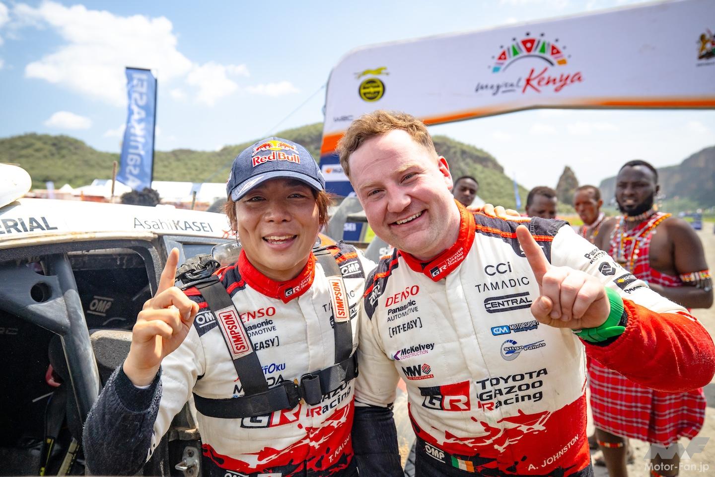WRC初優勝の勝田貴元が語るサファリの死闘。「モリゾウさんとの約束