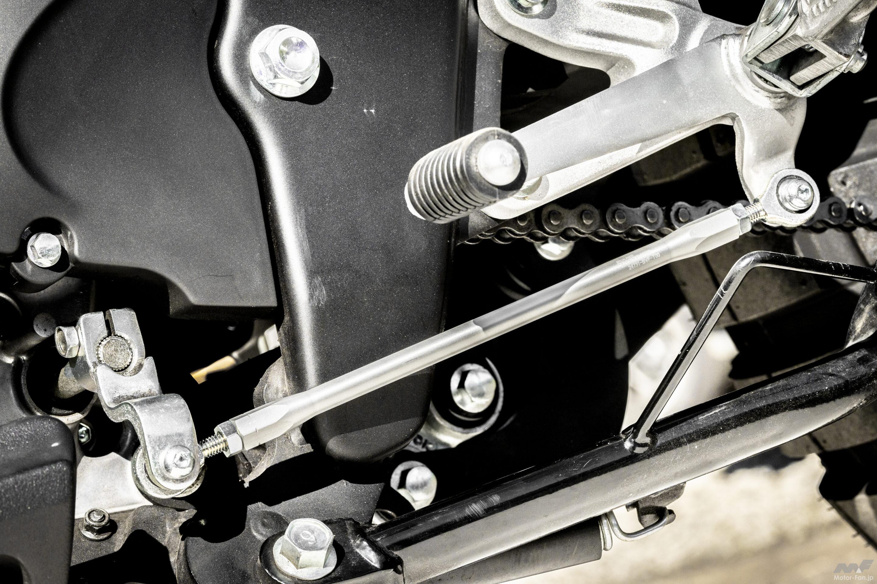 自転車本体 furu 20分で交換完了！チェンジロッドを変えたら操作感激変だった【XSR125