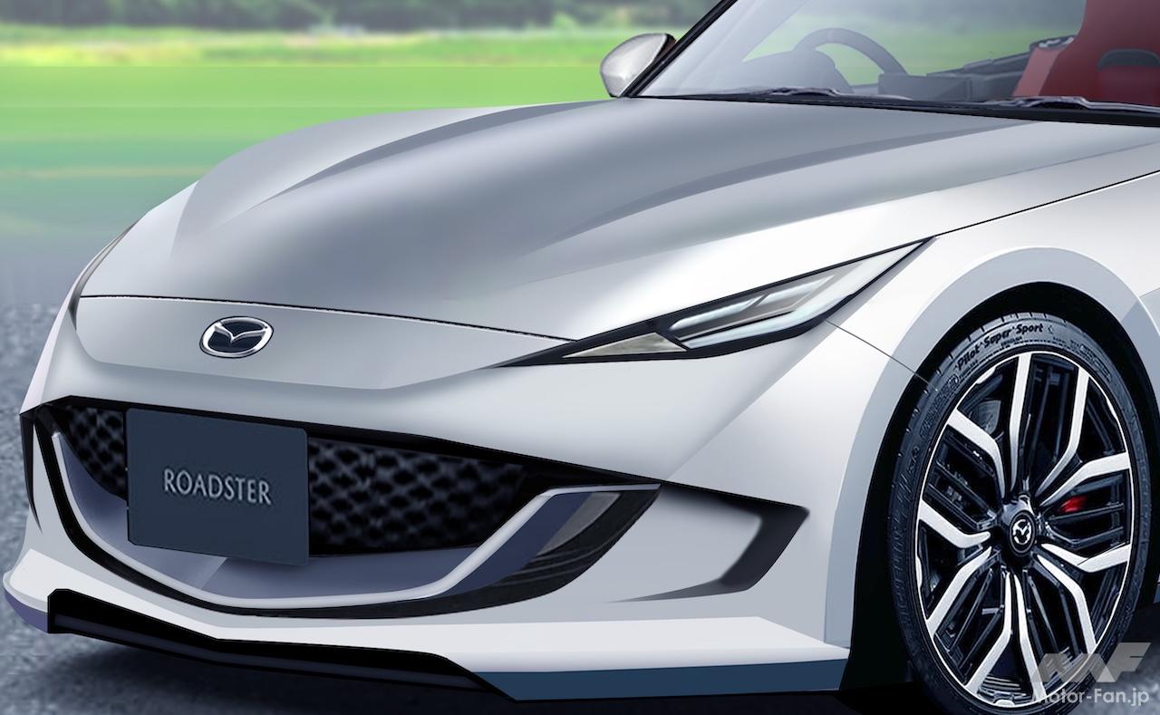 これがマツダ「ロードスター」次期型（NE型）の予想CGだ！【写真・2枚