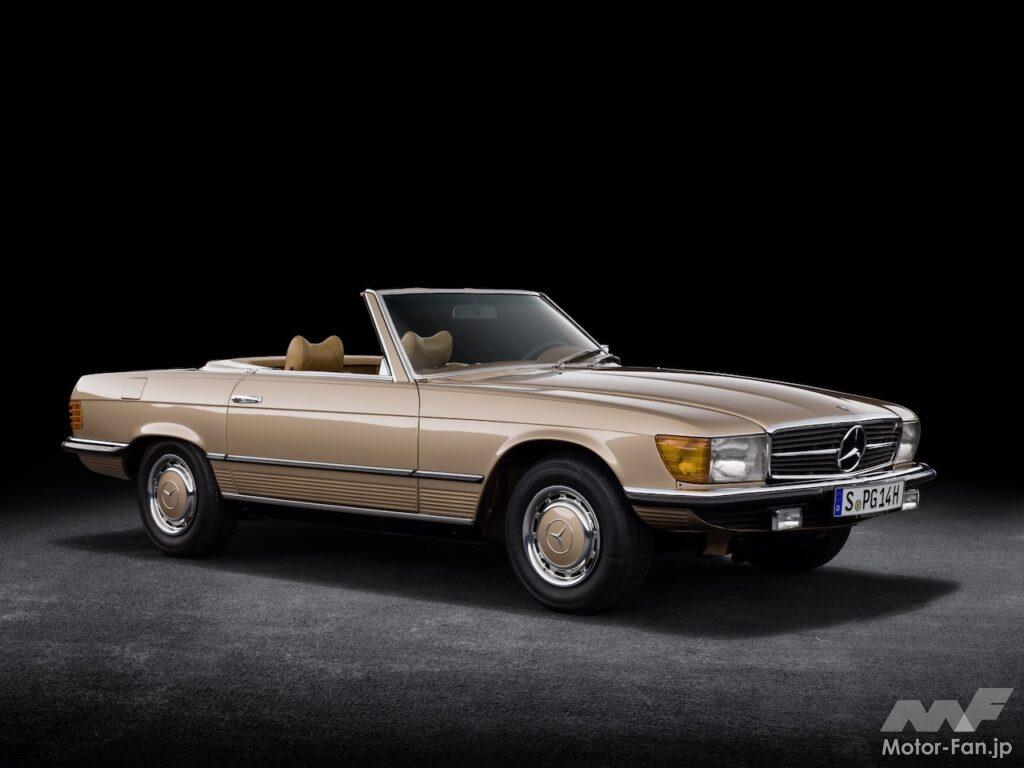 1971年から89年まで生産されたメルセデス・ベンツ「350 SL(R107型)」