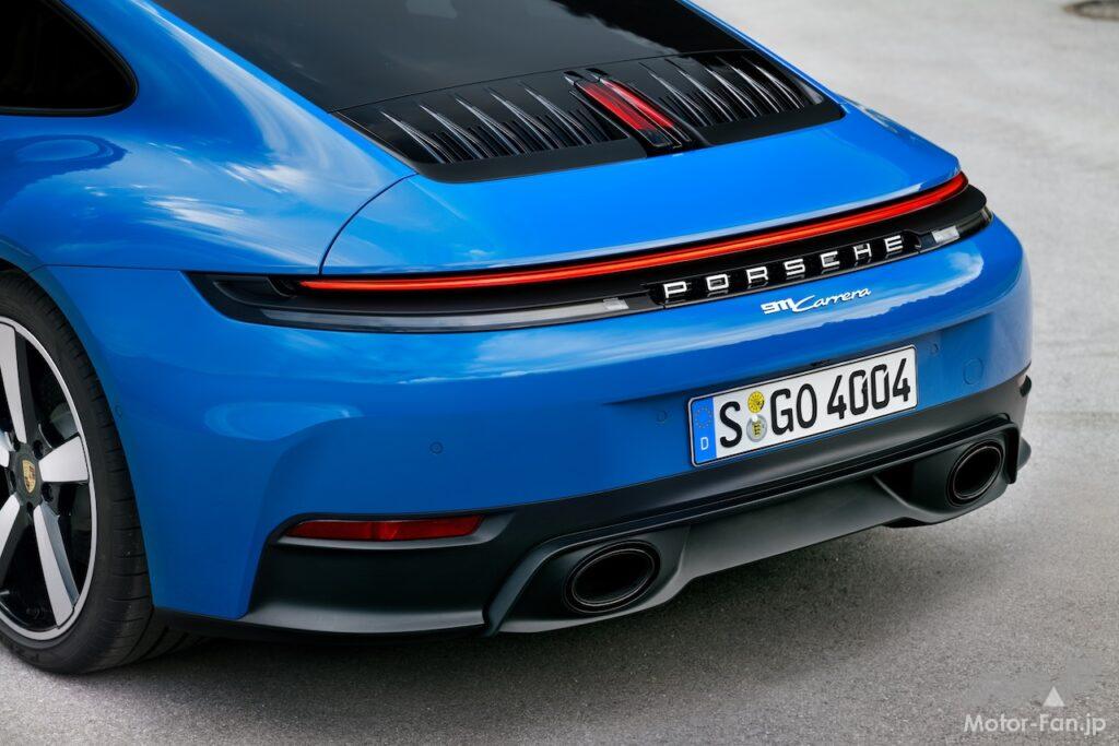 ポルシェ911カレラSのリヤまわり