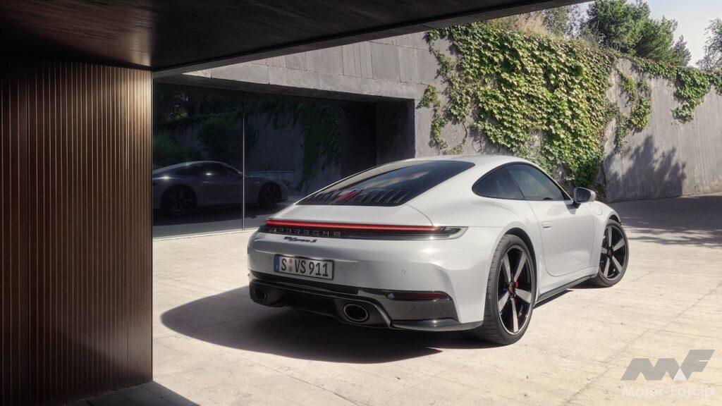 911カレラSのリヤビュー