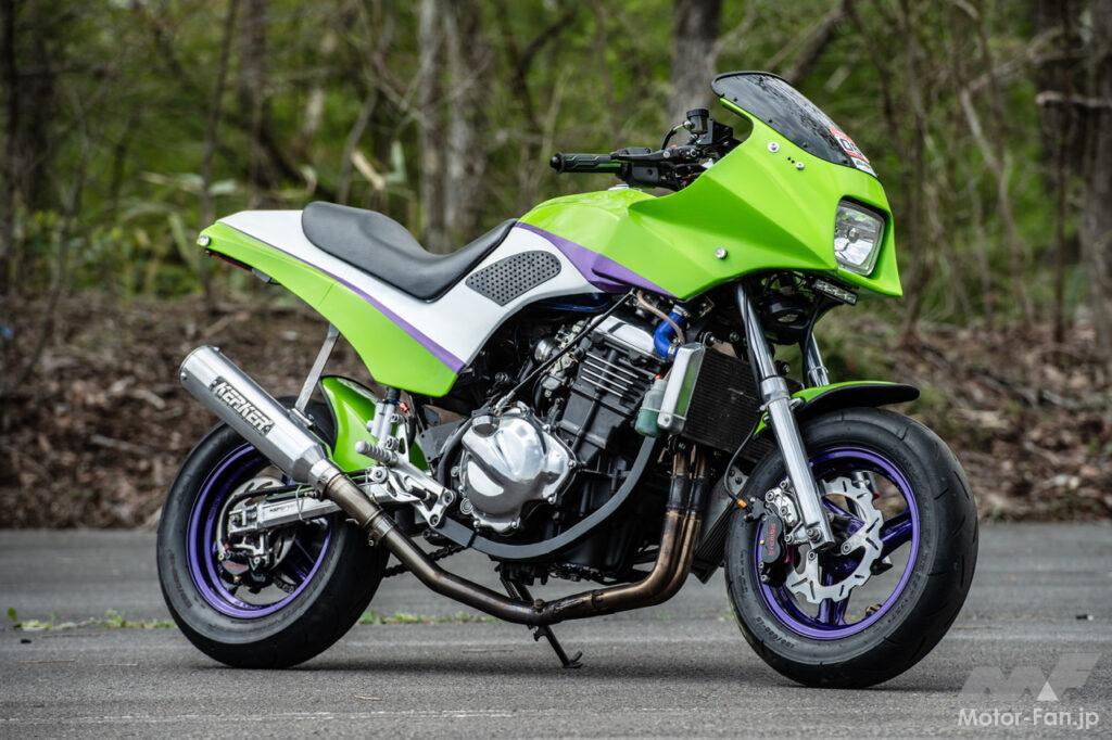 エイプにZZR250エンジンを搭載して152.542km/hをマーク!【最高速 エイプにZZR250エンジンを搭載して152.542km/hをマーク!【最高速