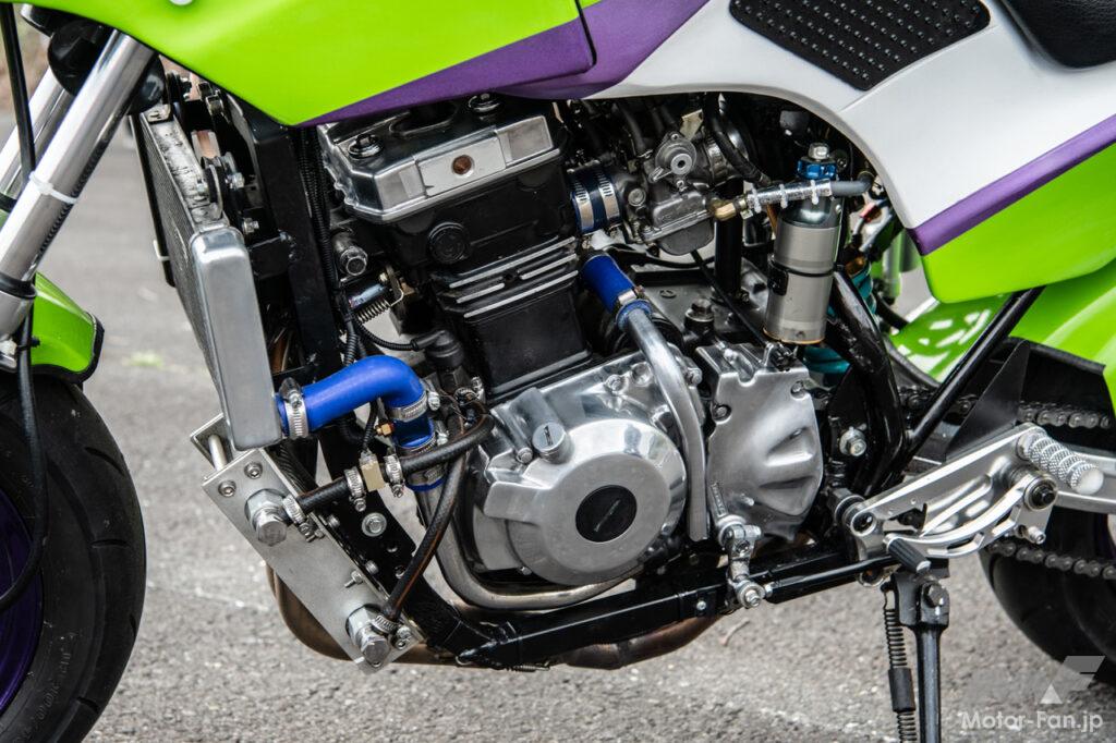 エイプにZZR250エンジンを搭載して152.542km/hをマーク!【最高速 エイプにZZR250エンジンを搭載して152.542km/hをマーク!【最高速