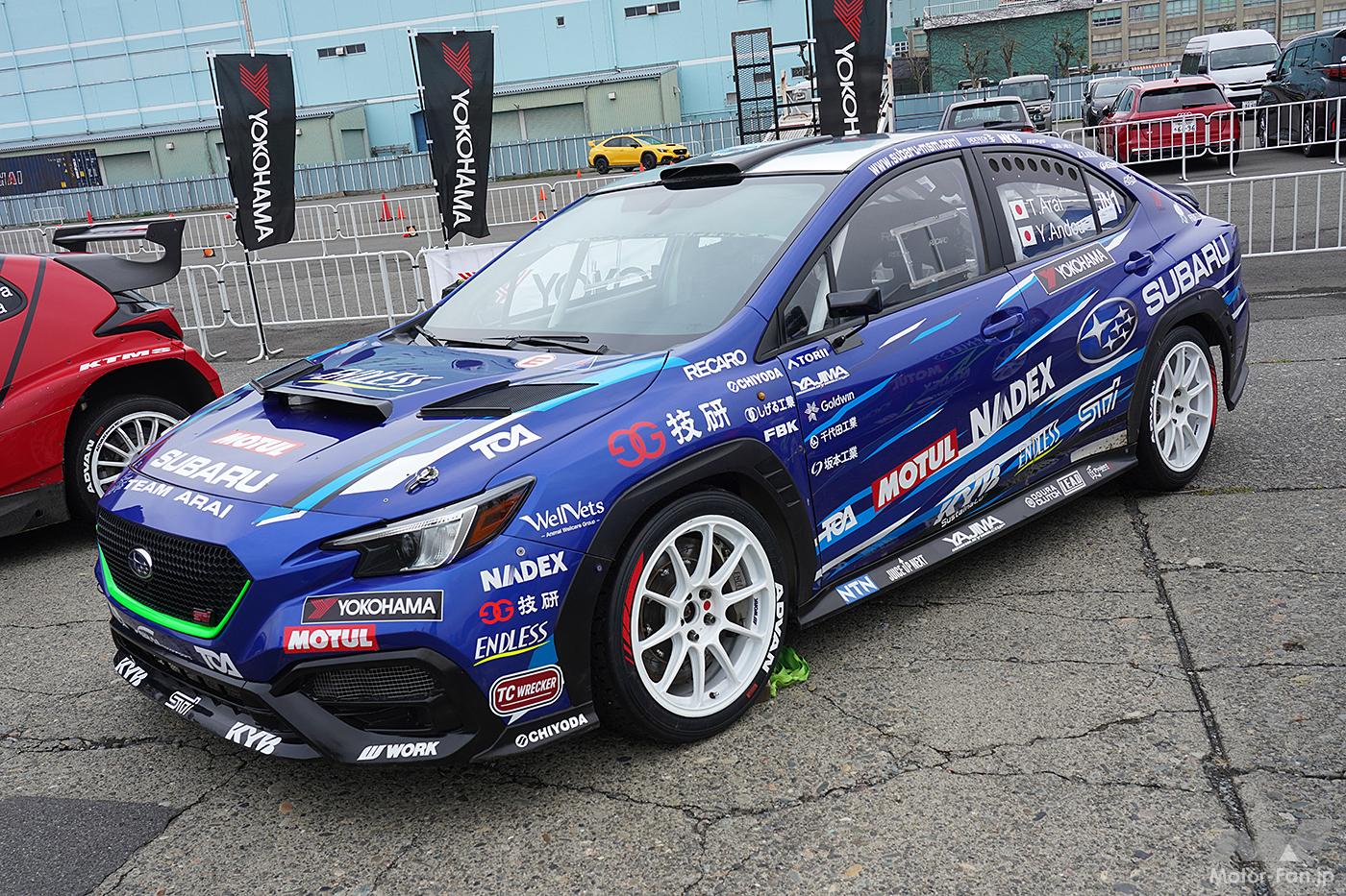 発売前の6速MT限定車「WRX STI Sport♯プロトタイプ」にも試乗できた