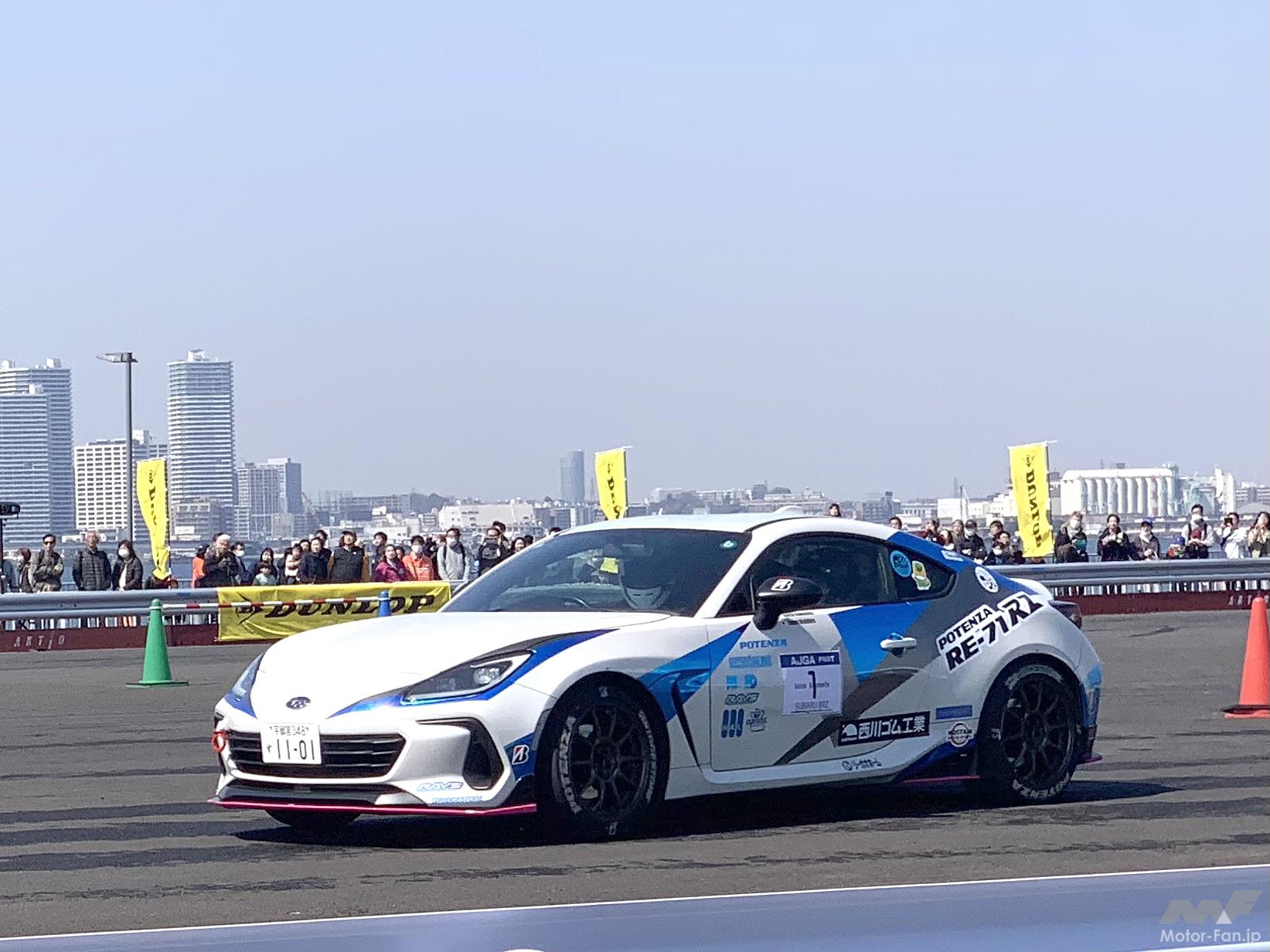 発売前の6速MT限定車「WRX STI Sport♯プロトタイプ」にも試乗できた