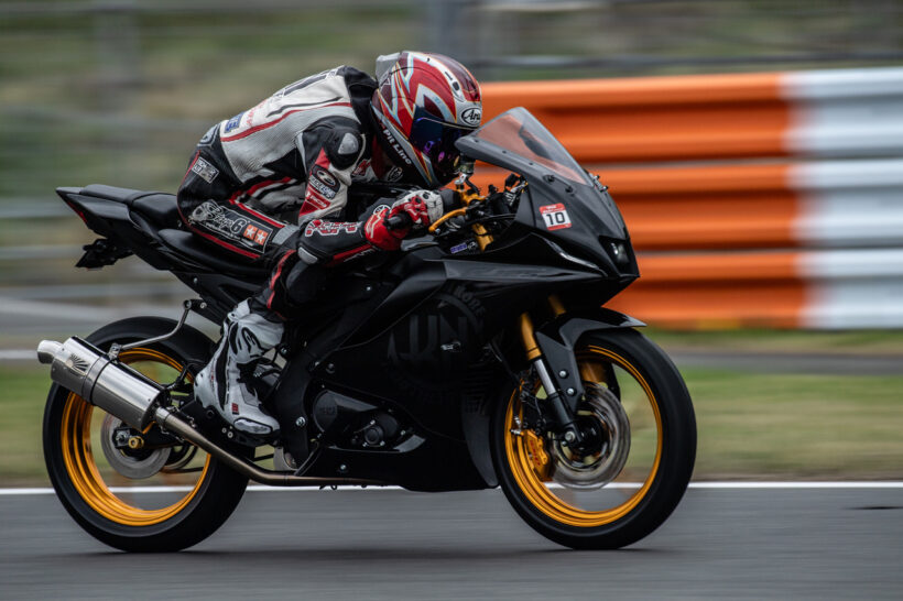 ほぼ全てのパーツがKN企画の市販品のYZF-R125が149.584km/h!【最高速 ほぼ全てのパーツがKN企画の市販品のYZF-R125が149.584km/h!【最高速