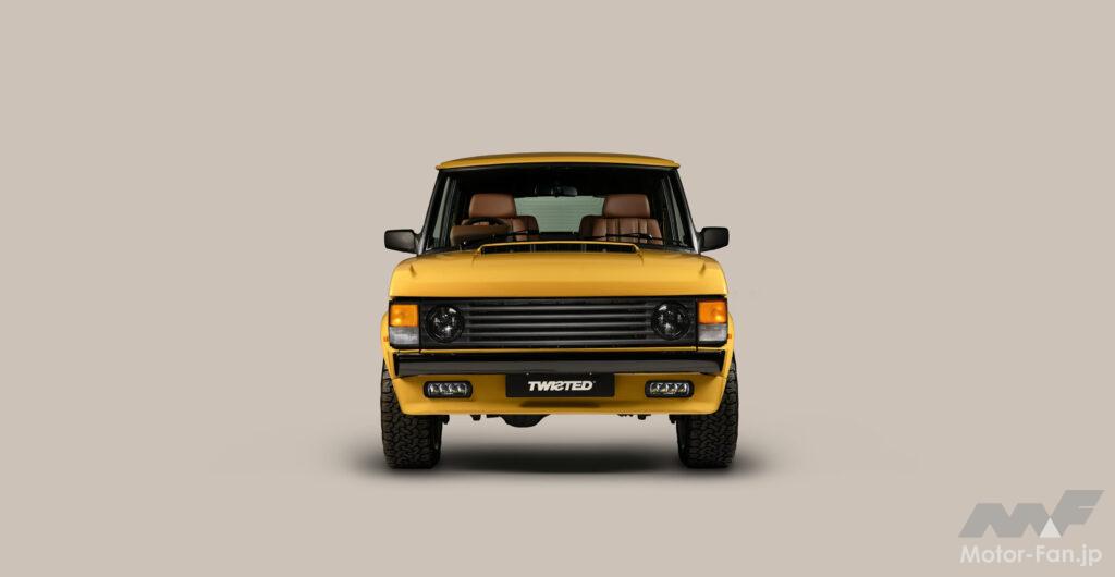 異なる時代のレンジローバー クラシックを組み合わせたエクステリアデザインが採用されている。