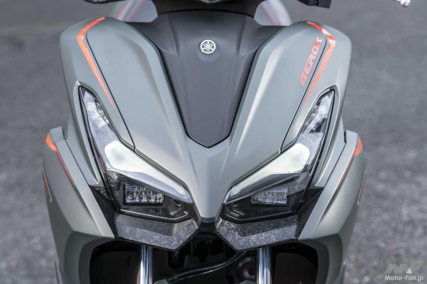 フライング速報その2】 ヤマハが新型エアロックス155を市販予定車で フライング速報その2】 ヤマハが新型エアロックス155を市販予定車で