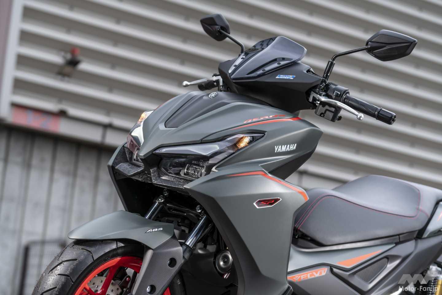 フライング速報その2】 ヤマハが新型エアロックス155を市販予定車で