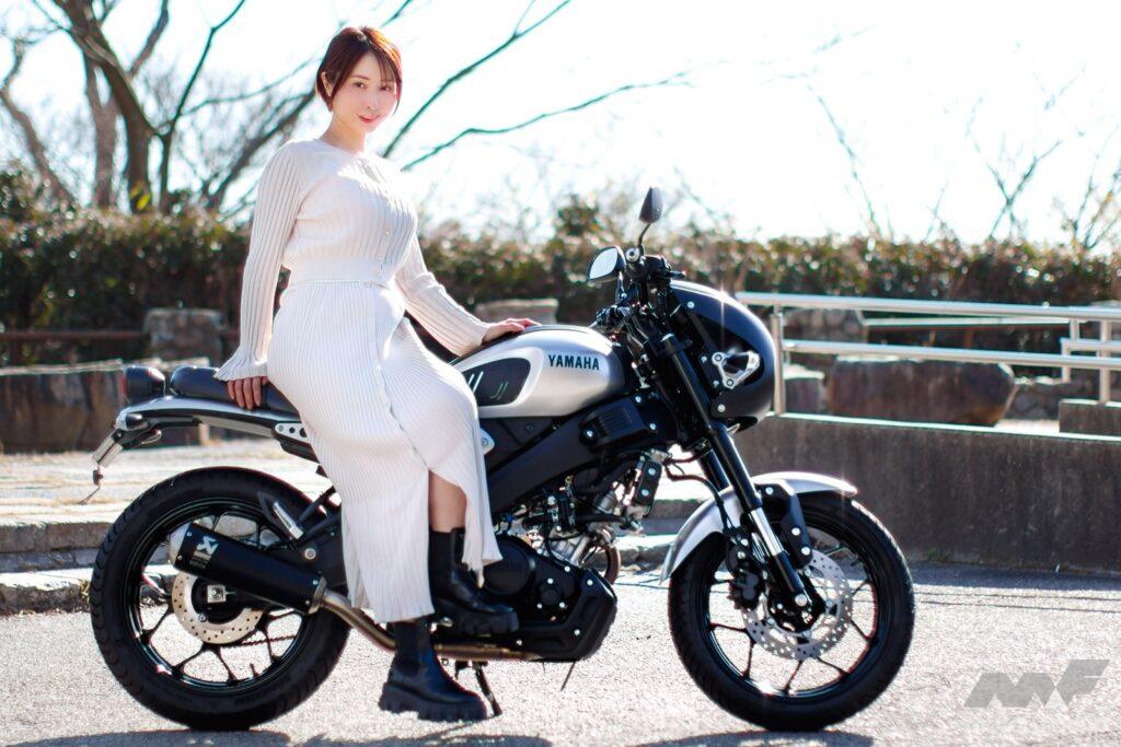 BIKES美人図鑑 岩田亜矢那 Ayana Iwata YAMAHA XSR125 