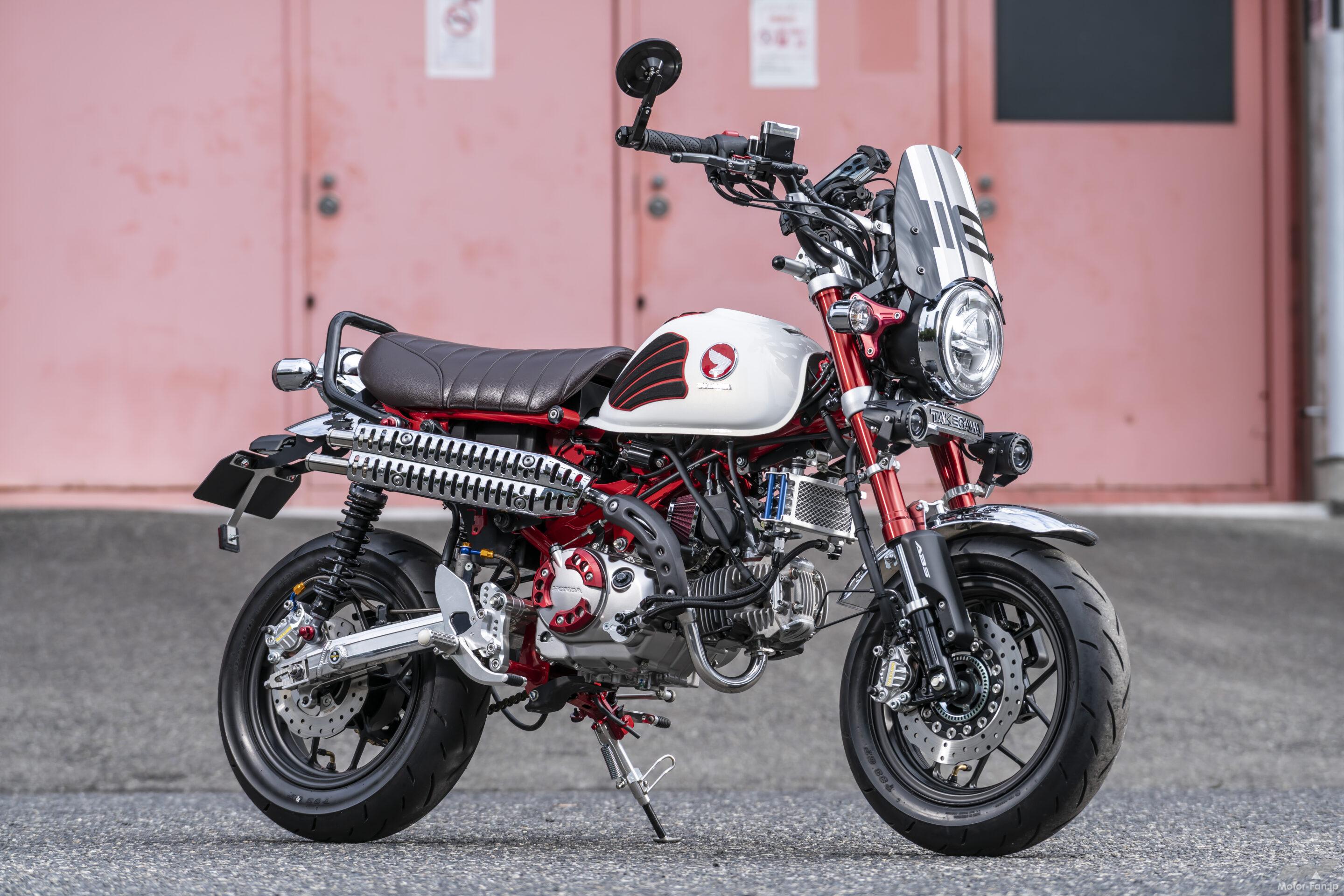 現行モンキー125の最強仕様！SP武川が作った“フルパワー145cc仕様”が