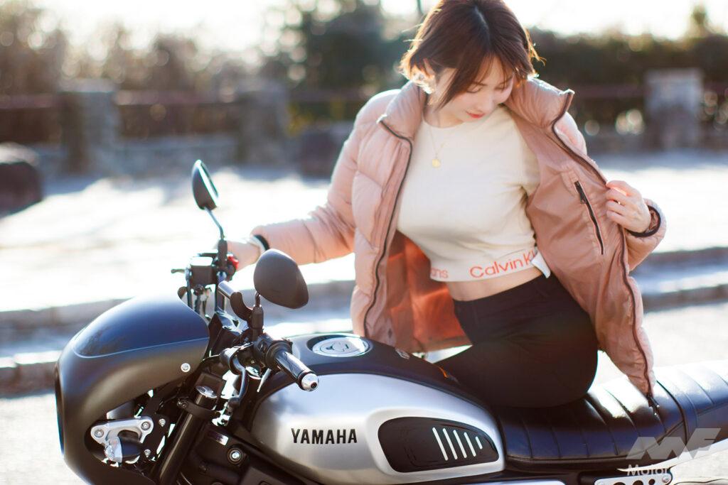 BIKES美人図鑑 岩田亜矢那 Ayana Iwata YAMAHA XSR125