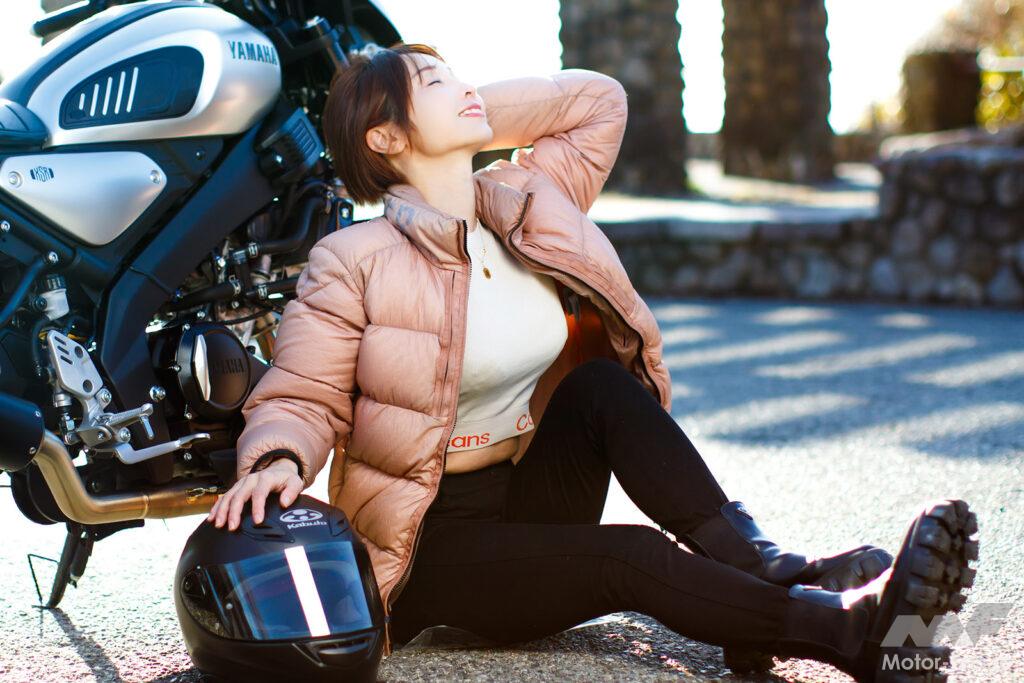 BIKES美人図鑑 岩田亜矢那 Ayana Iwata YAMAHA XSR125