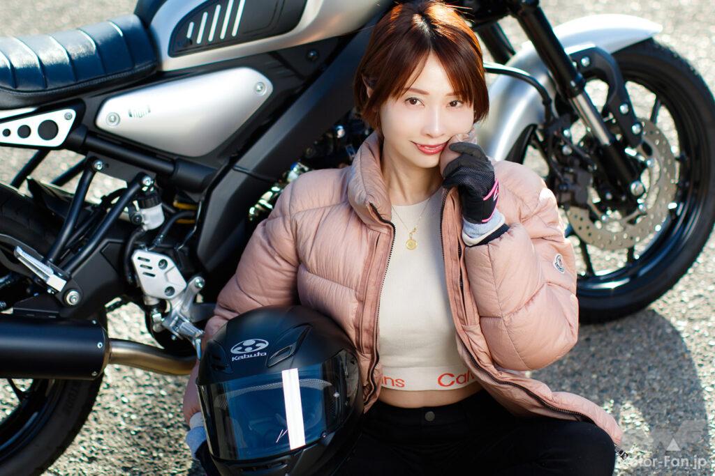 BIKES美人図鑑 岩田亜矢那 Ayana Iwata YAMAHA XSR125