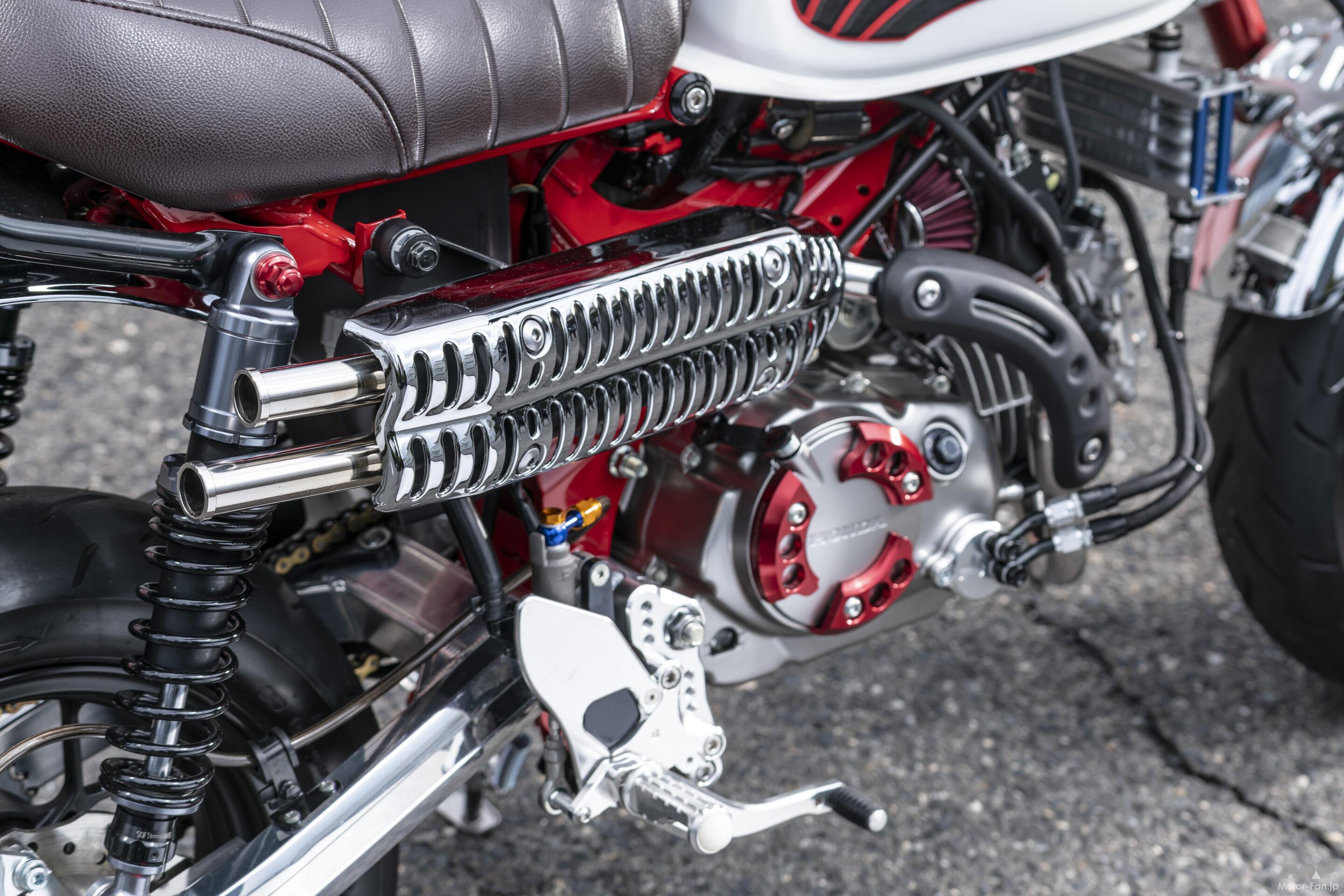現行モンキー125の最強仕様！SP武川が作った“フルパワー145cc仕様”が