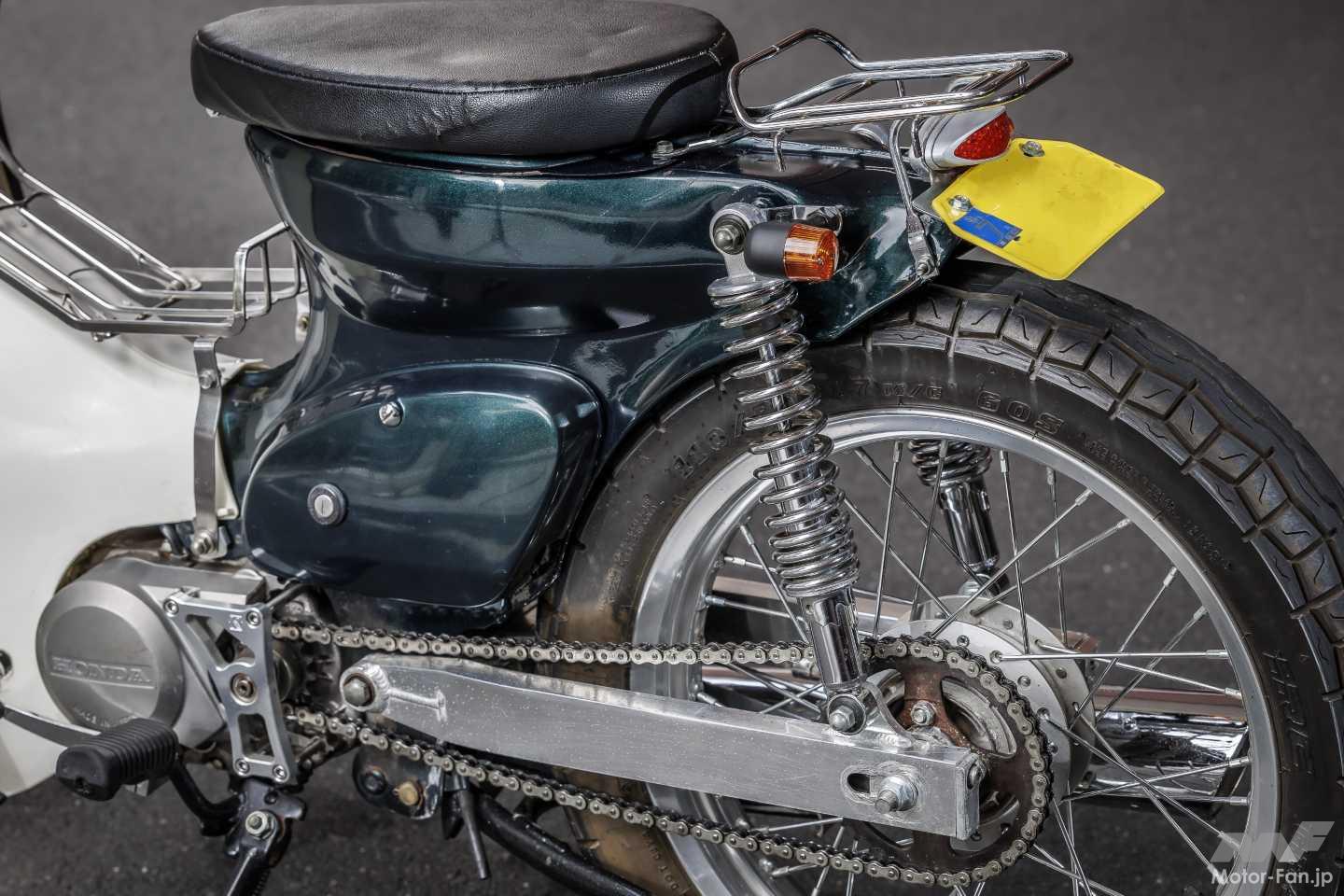 純正ルックの鍵はレッグシールド！太足で魅せるスーパーカブ50のプチ