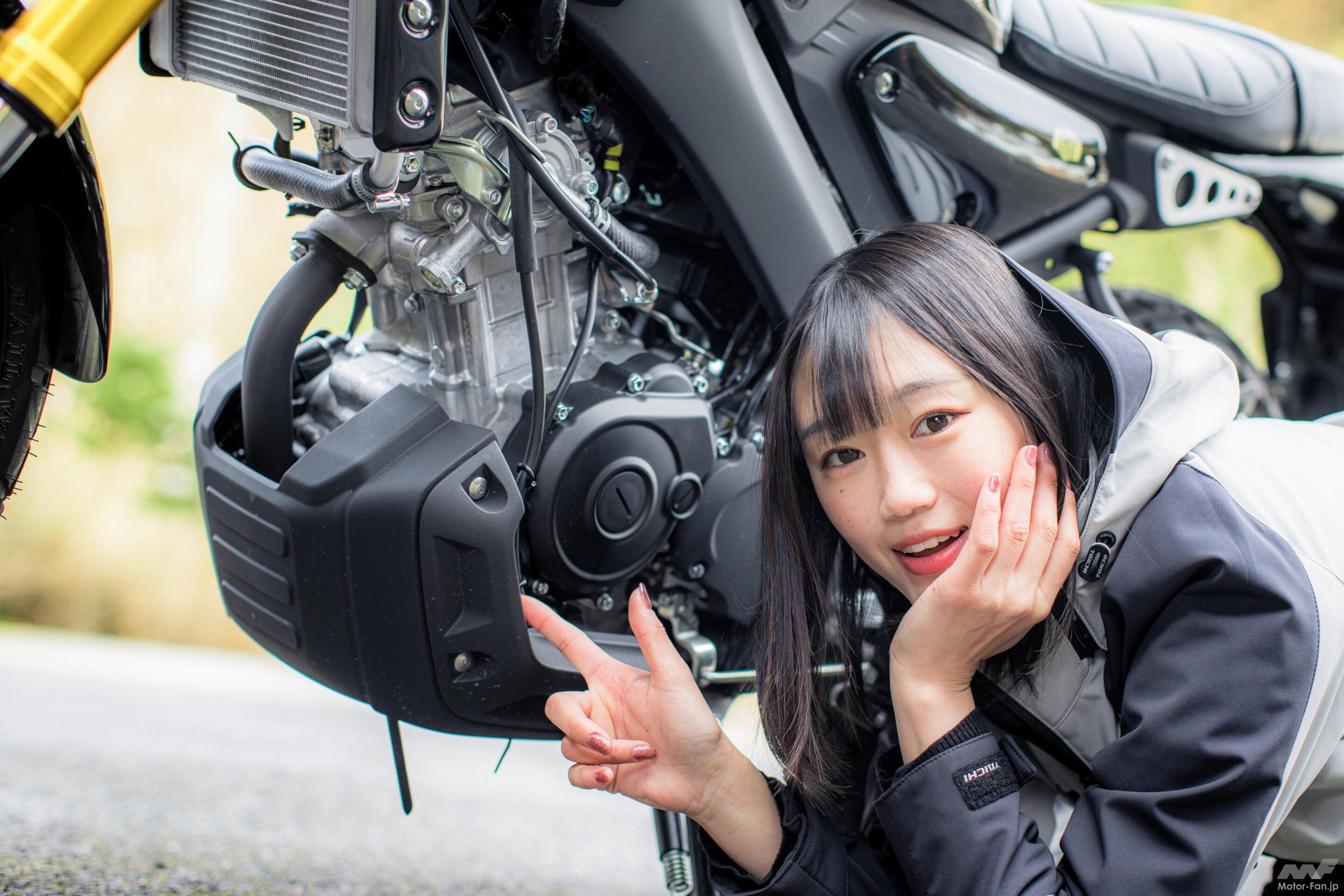 懐かしいのに、新しい。」平成女子・桜井つぐみが恋したヤマハ XSR125