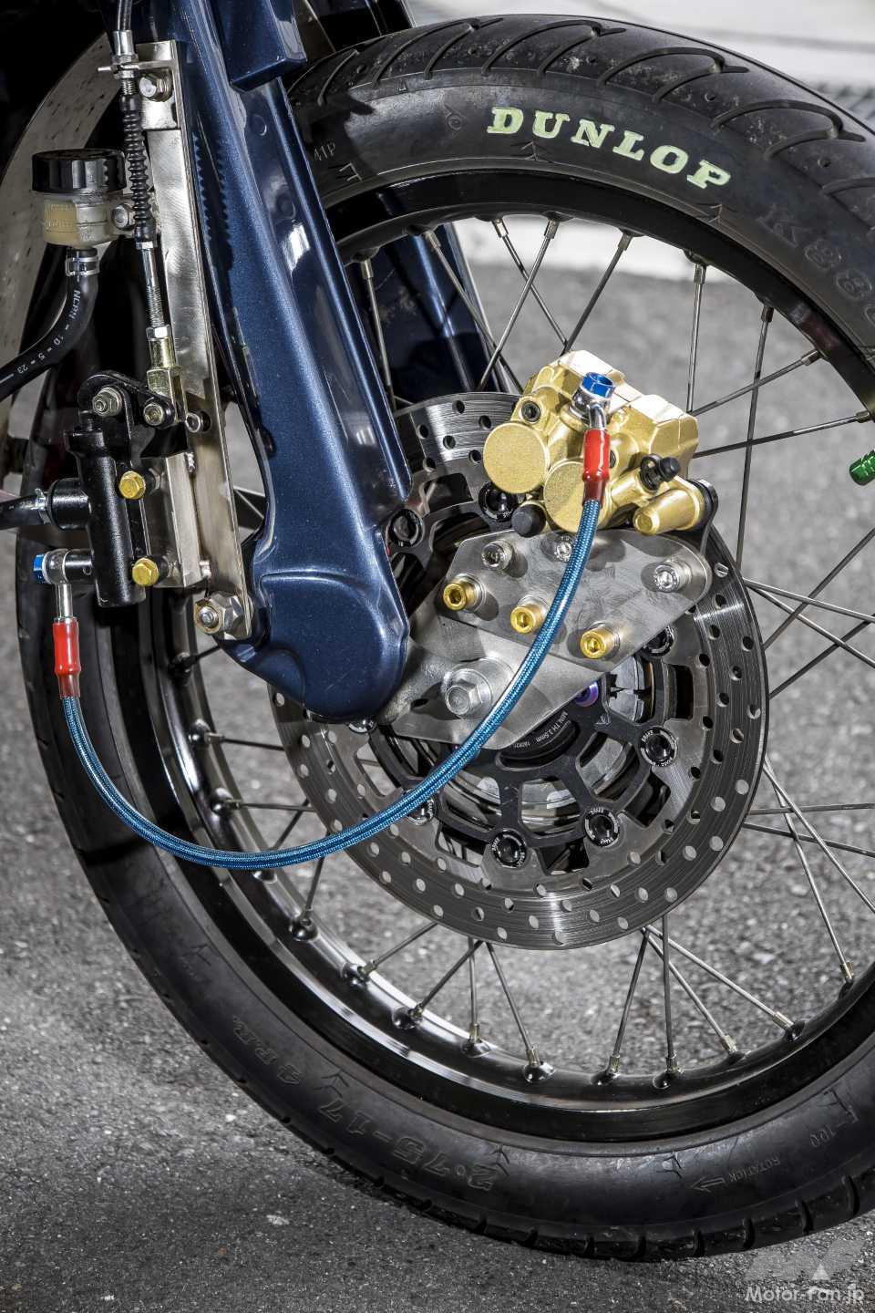ボトムリンクのままディスクブレーキ化が凄い！DIYで作り上げた
