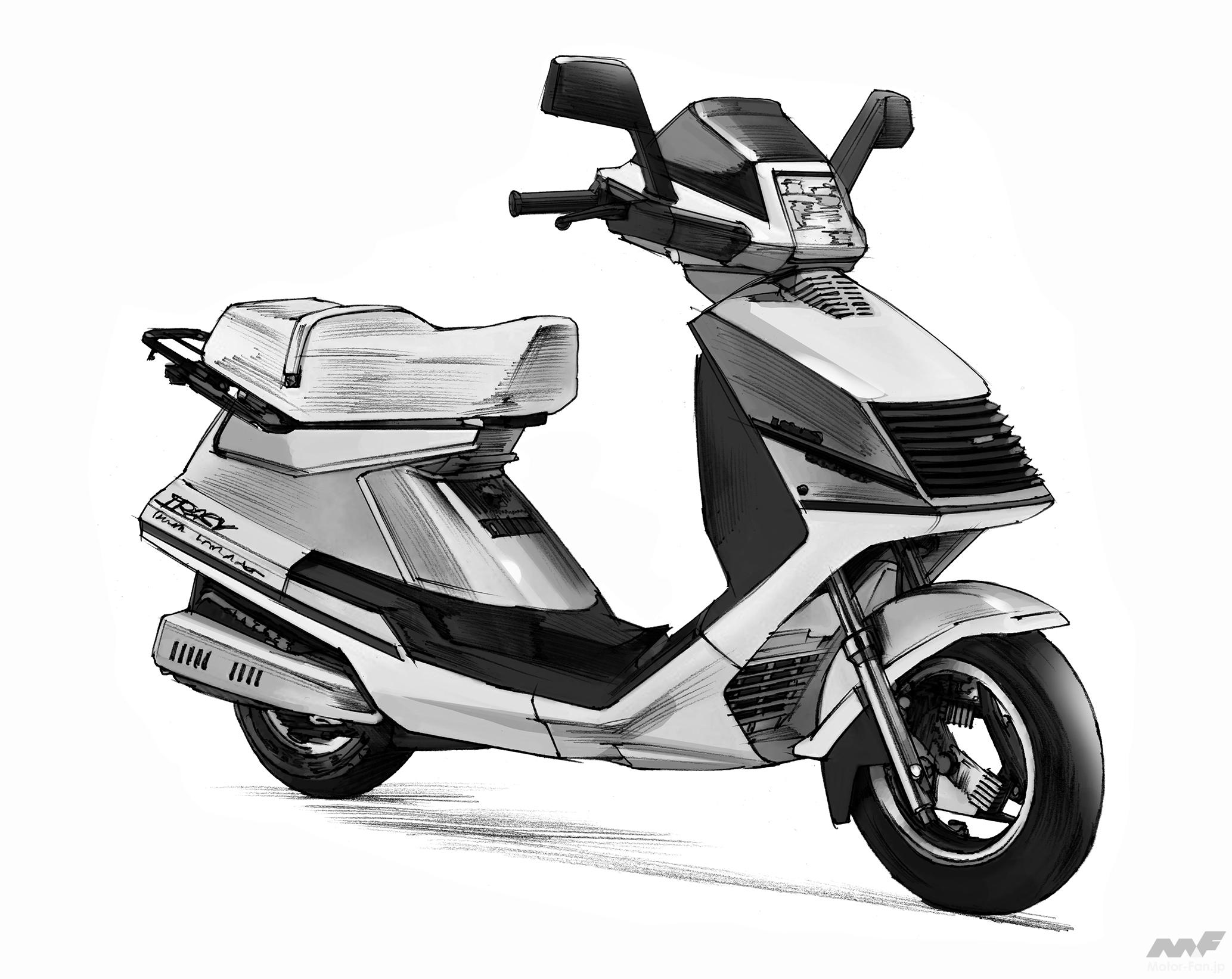 珍車裏案内】RZエンジンのスクーター!? 水冷2スト125ccで16psを