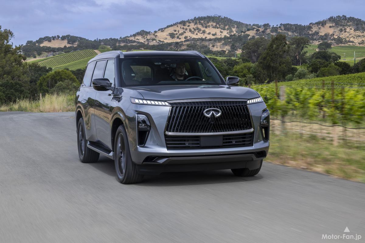 赤い「S」バッジの復活！インフィニティ「QX80」ハイパフォーマンス