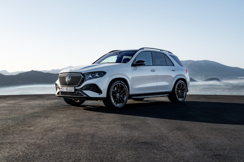 「メルセデス・ベンツ GLE」改良新型のエクステリア。