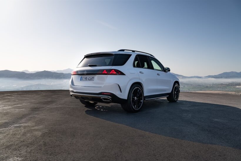 「メルセデス・ベンツ GLE」改良新型のエクステリア。