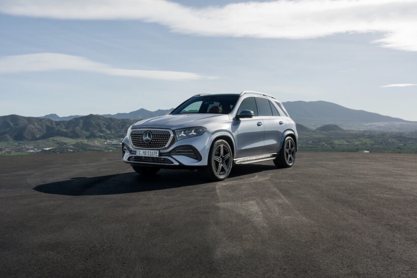 「メルセデス・ベンツ GLE」改良新型のエクステリア。