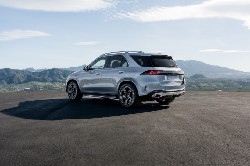 「メルセデス・ベンツ GLE」改良新型のエクステリア。