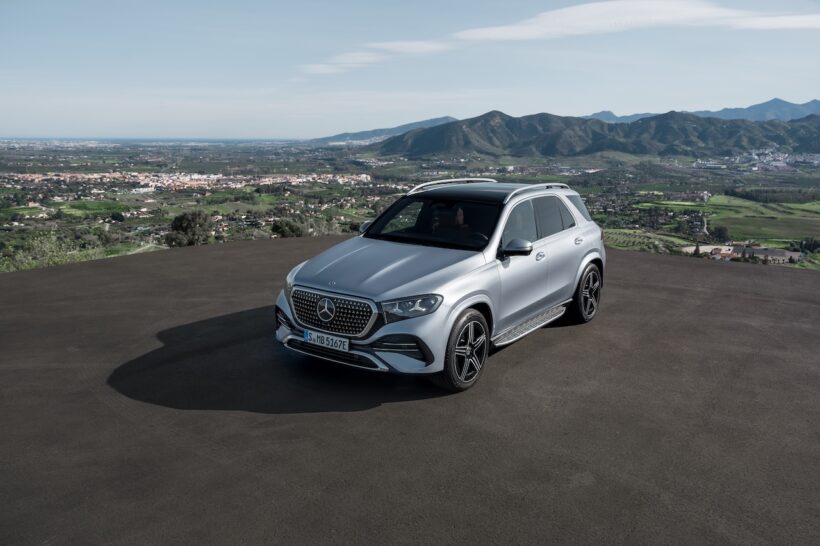 「メルセデス・ベンツ GLE」改良新型のエクステリア。
