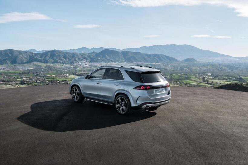 「メルセデス・ベンツ GLE」改良新型のエクステリア。
