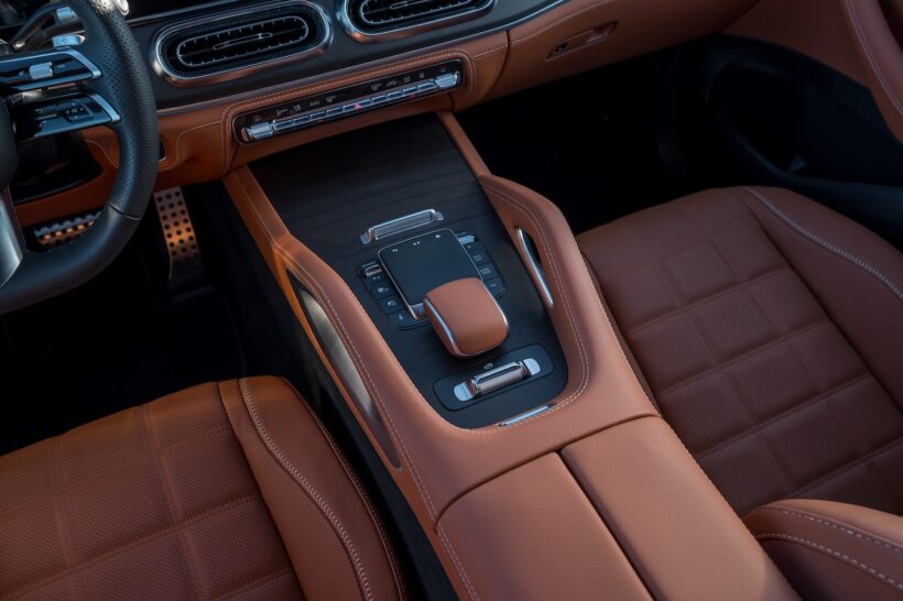 「メルセデス・ベンツ GLE」改良新型のインテリア。