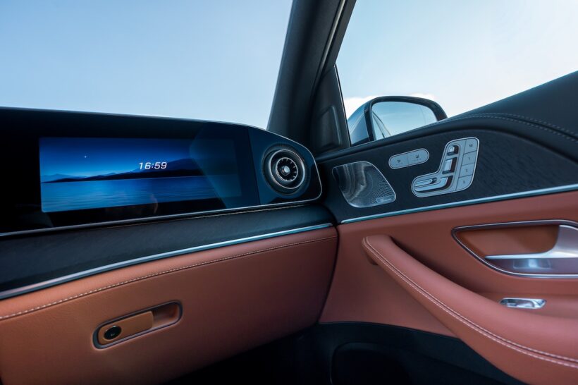 「メルセデス・ベンツ GLE」改良新型のインテリア。