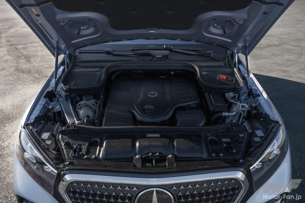 「メルセデス・ベンツ GLE」改良新型のパワーユニット。